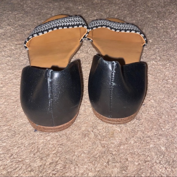 J Crew - Morgan Woven D’Orsay Peep Toe Flats - Picture 4 of 8